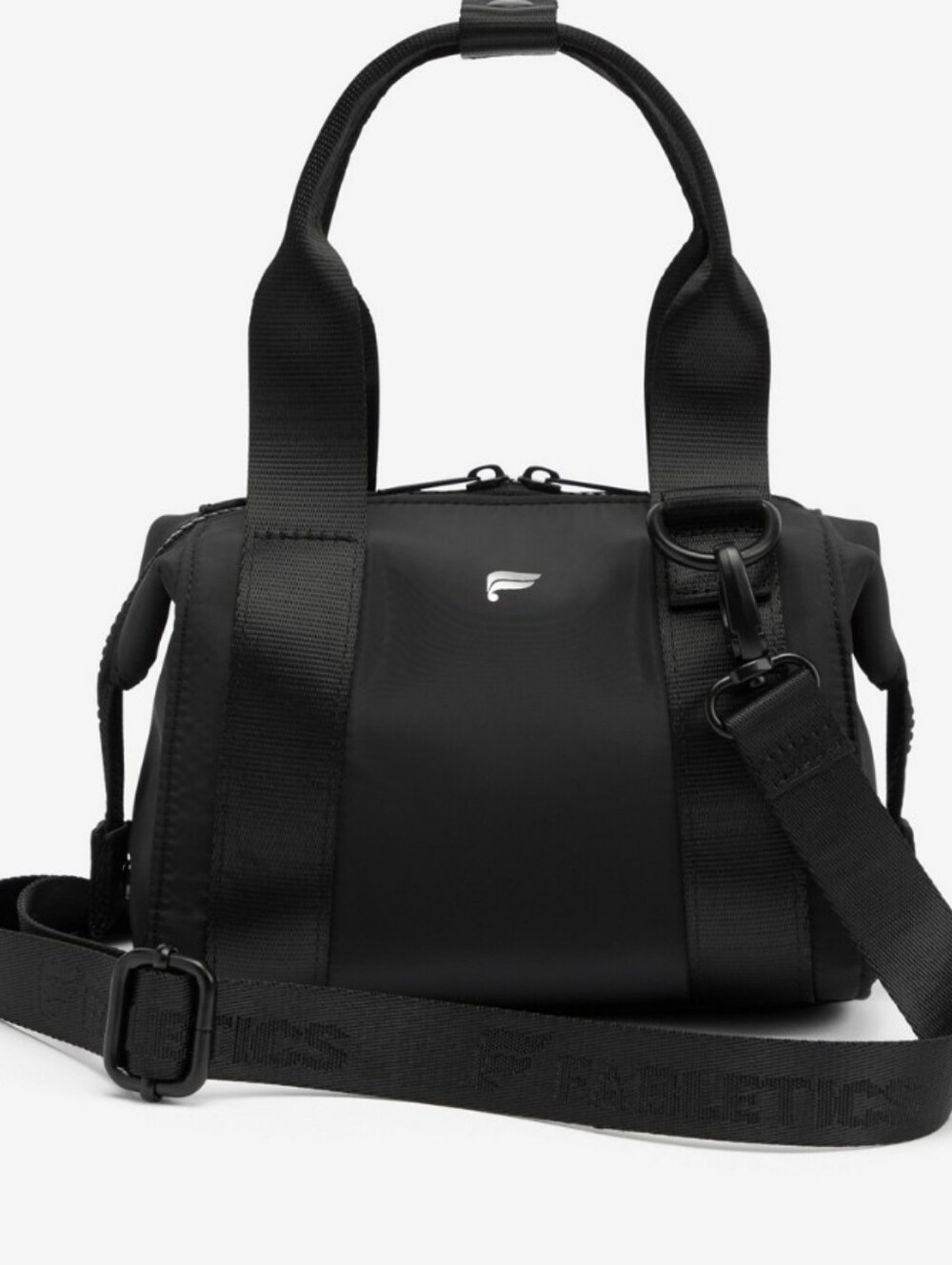 Fabletics Black Compact Duffel Crossbody